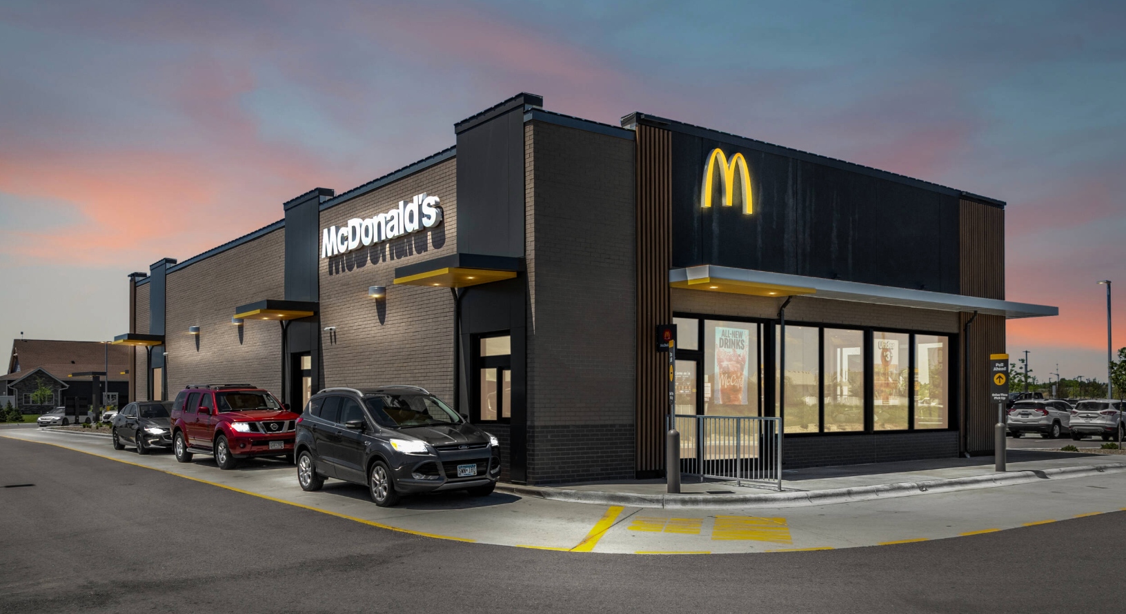 McDonald's net-lease property exterior in Southern California